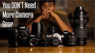 You Don’t NEED More Camera Gear, Minimalism In Photography