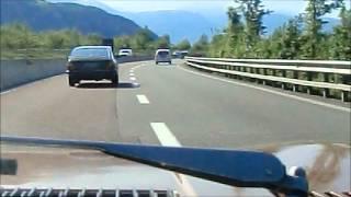 Fiat Dino Coupe chasing Lancia Gamma