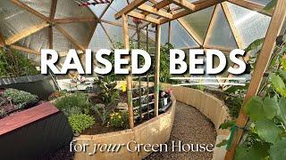 Geodesic Dome Garden Beds & Heat Ready For Winter! Harvesting Our Zone 3 Garden