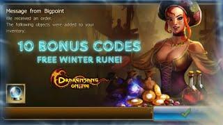 BONUS CODES - Free Winter Solstice Breeze (Drakensang Online)