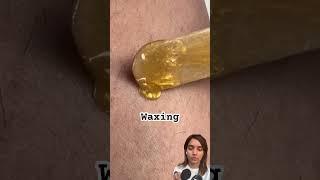 What is the difference between shaving and waxing? #makeoverbyanita002 #share #nails #beautytiips