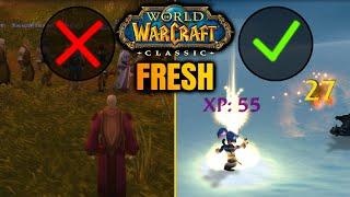 10 Things To Do at Fresh Classic WoW Launch