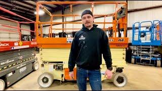 How to Operate a JLG 2646ES Scissor Lift