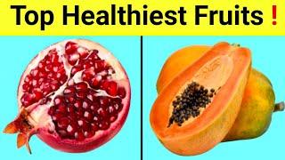 12 Healthiest Fruits In The World || Top 12 Fruits