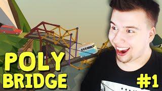 Symulator budowania mostów! Genialne! (Poly Bridge #1)