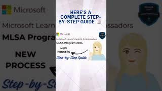 Microsoft Learn Student Ambassadors Program 2024 | Step by Step Guidance | MLSA'24 | How to Apply?