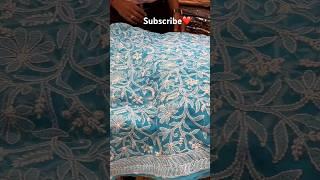 Lucknow Chikankari Saree Collection in Kolkata #saree #sareeshopping #shopping #fashion #dailyvlog