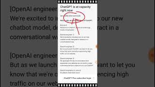ChatGPT Crashes: What Happened and What It Means for AI Technology #chatgpt #openai