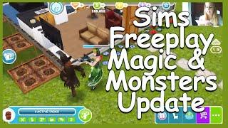 Sims Freeplay Monsters and Magic Update | Rachybop