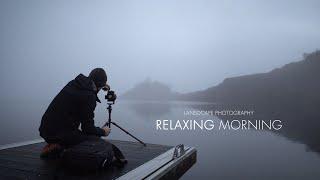  Relaxing SOLO Landscape Photography morning [ ASMR, True Sound of the Nature, Mist ]