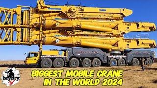 Biggest Mobile Crane in the World 2024 | Worlds Largest All Terrain Crane in 2024 #mobilecrane