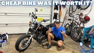 I Bought The Cleanest Bike To Flip For Profit! 2002 Suzuki GZ 250 [Part1]