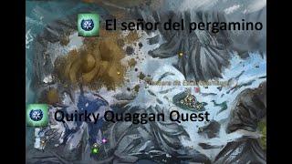 El señor del pergamino gw2/Quirky Quaggan Quest