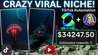 VIRAL NEW 'Sea Creature' Niche Makes $30k/Month - TikTok Creativity Program