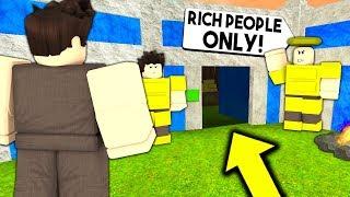 GOD TRIBE Only Lets RICH PEOPLE In.. What I Found WILL SHOCK YOU! | Roblox Booga Booga