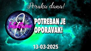 POTREBAN JE OPORAVAK!13.03.2025. Tarot citanje   @Intuitivna8