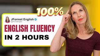 English Fluency MASTERCLASS | Sound More Fluent In 2 Hours️