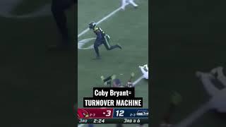 Coby Bryant is a Turnover Machine! #Shorts #Seahawks