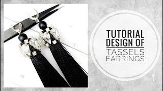 #МК - Оформление кисточек стразами и бисером | #Tutorial - Design of tassels sequins and beads