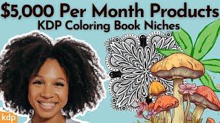 Amazon KDP Coloring Book Niche, Helium 10 Product Research