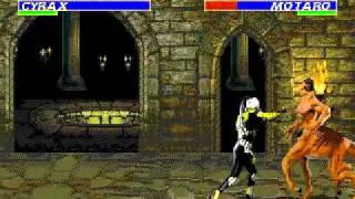 Mortal Kombat 3 SEGA Genesis/Mega Drive (Very Hard difficulty) - Real Time Playthrough