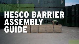 HESCO BARRIER assembly guide