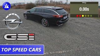 Opel Insignia GSI TOP SPEED DRIVE ON GERMAN AUTOBAHN *Dragy acceleration 0-100/100-200 km/h HQ SOUND