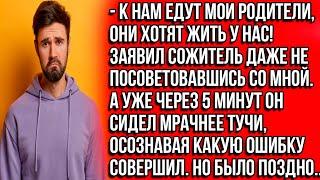 К нам едут мои родители, они хотят жить у нас! Заявил сожитель, даже не посоветовавшись со мной...