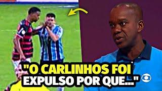 PC DE OLIVEIRA ANALISA EXPULSÃO DE CARLINHOS EM LANCE COM KANNEMANN | GRÊMIO X FLAMENGO