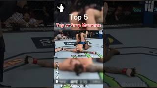 5 of the most gruesome tap or snap moments in MMA history! #mma #ufc #boxing #wrestling #jiujitsu