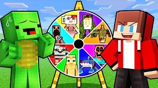 Mikey and JJ: The Roulette of Scary Entities in Minecraft (Maizen)