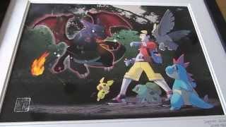 Ken Sugimori Art Collection - Chance Encounter With a Shiny Pokemon