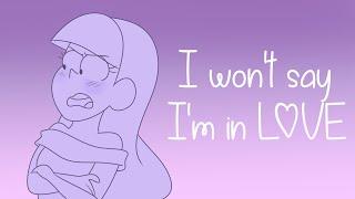 I won't say I'm in love - Gravity Falls