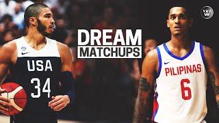 2023 Gilas Pilipinas vs Team USA | Dream Matchups | Thirdy vs Westbrook, CJ Perez vs ?