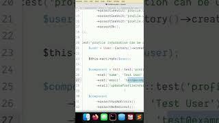 Testing Livewire. https://www.youtube.com/watch?v=Zdo5e4GXnrw