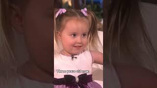 Adorable 3-Year-Old Periodic Table Expert Brielle #ellen