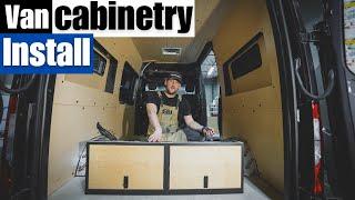 Stealth Upper Van Cabinet Installation | Serg Supply