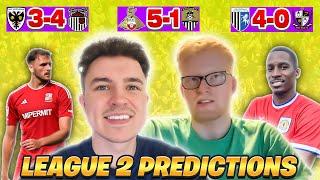 League Two Score Predictions: Game Week 15 vs @TylerRowlinson