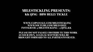 KK Qing bellybutton tickled