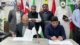 IISAT University and Gujranwala Waste Management Company (GWMC) Sign MoU