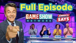 America Says | FULL EPISODE | Game Show Network