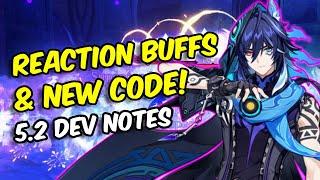 BIG Changes Incoming! Artifacts, Treasure, Reaction Buffs & New Code!