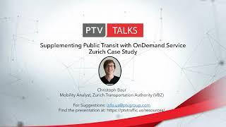 Supplementing Public Transit with OnDemand Service  Zurich Case Study