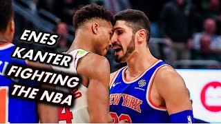 Enes Kanter Trying to Fight the Whole NBA