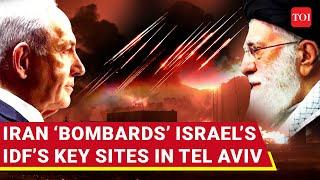50 Iranian Ballistic Missiles ‘Smash’ Key Israeli Military Sites; Revenge After Nuke Sites Attack