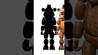 FNAF Can you superimpose the 2 images  Running Freddy