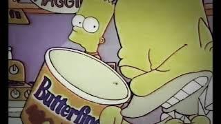 1992 The Simpsons Butterfinger Ice Cream Nuggets Ad