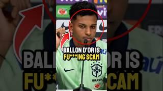 Even Neymar can't believe that Rodrygo is not in top 30 Ballon d'Or nominees!