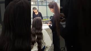 How To Curl Hair With A Straightener#curls #hair #makeup #khushi