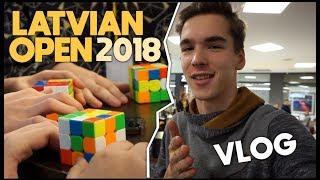 Latvian Open 2018 VLOG - Cubing Competition